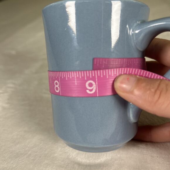 5 Homer Laughlin Fiesta Denver Mugs Set HLC Fiestaware Coffee Tea Cups Lot Chrty - Picture 16 of 16